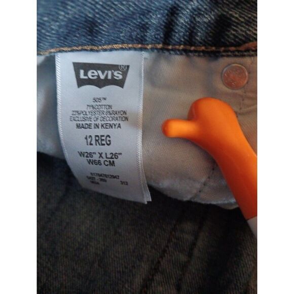 Levi's Straight Jeans - Size: 12R     (1112) - Picture 3 of 6